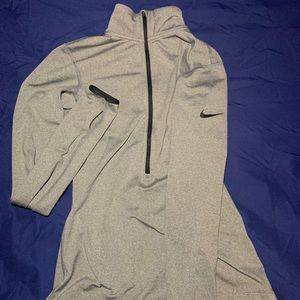 Nike half-zip Grey